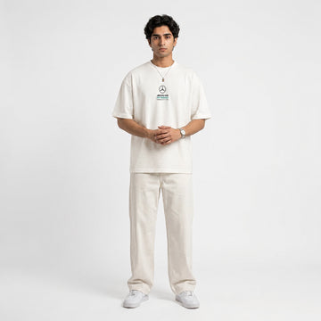 Mercedes White Oversized T-Shirt