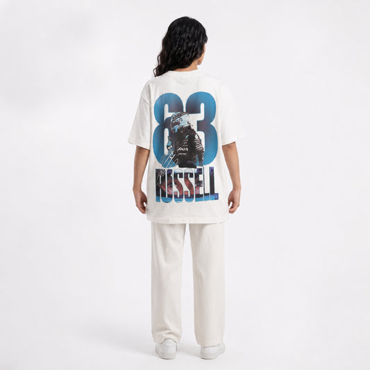 Mercedes White Oversized T-Shirt