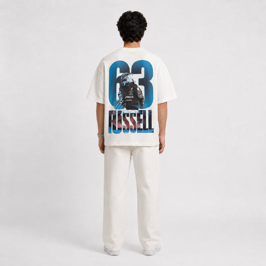 Mercedes White Oversized T-Shirt