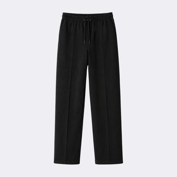 Straight-Leg Black Trouser