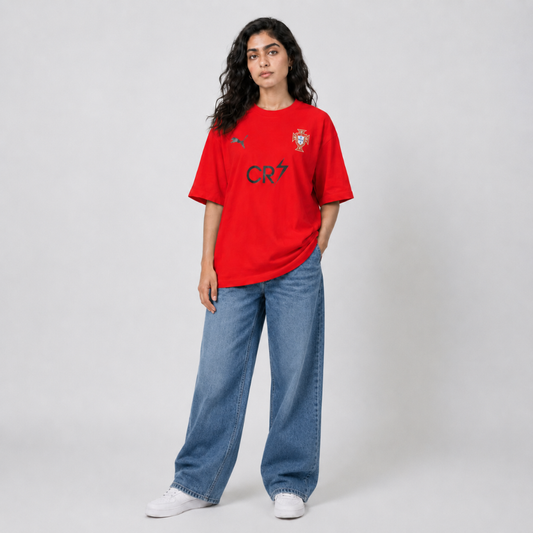 CR7 SIUUU Oversized Tee